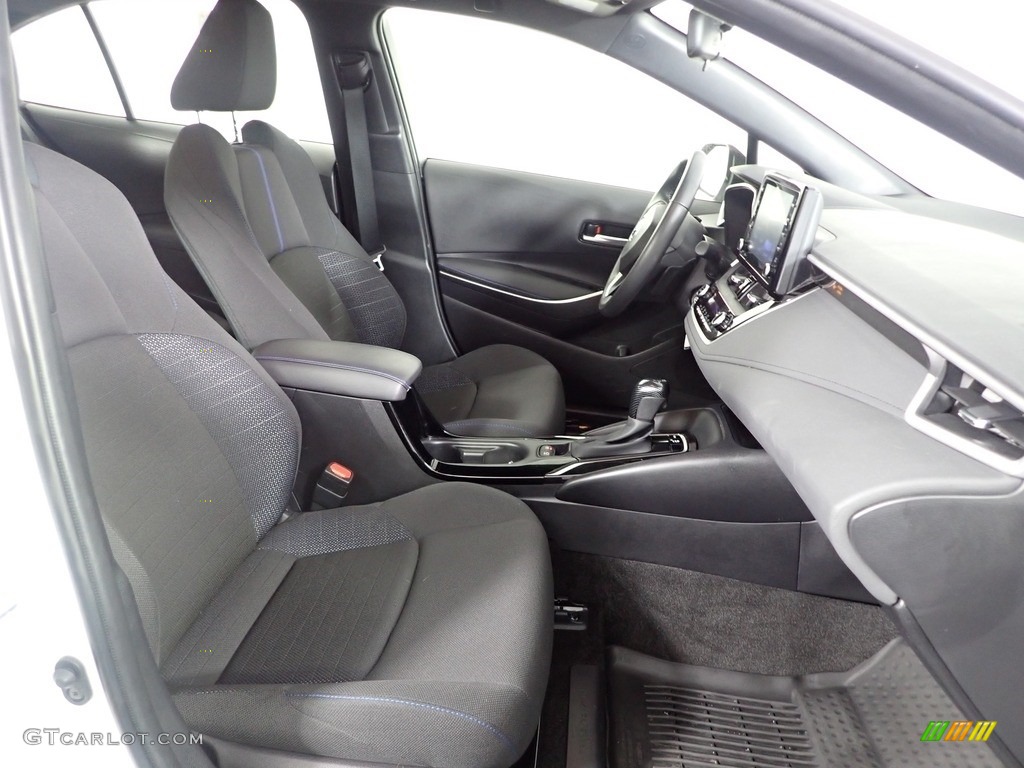 Black Interior 2022 Toyota Corolla SE Photo #145284609
