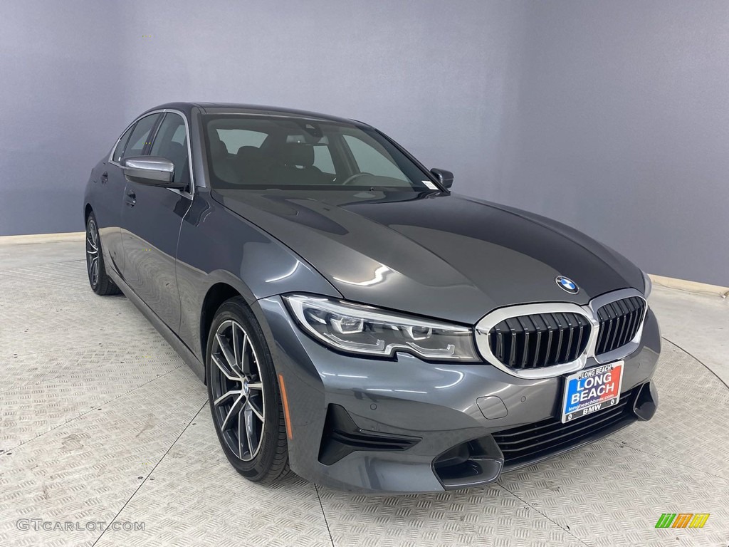 2021 3 Series 330i Sedan - Mineral Gray Metallic / Black photo #38