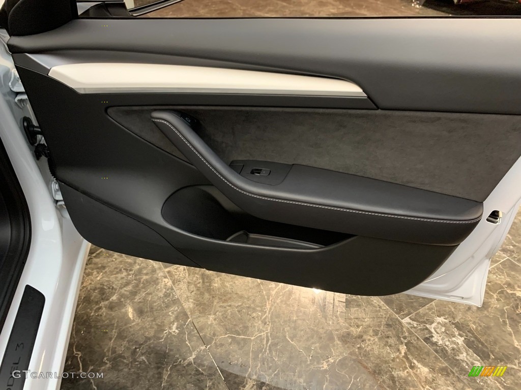 2022 Model 3 Performance AWD - Pearl White Multi-Coat / White photo #12