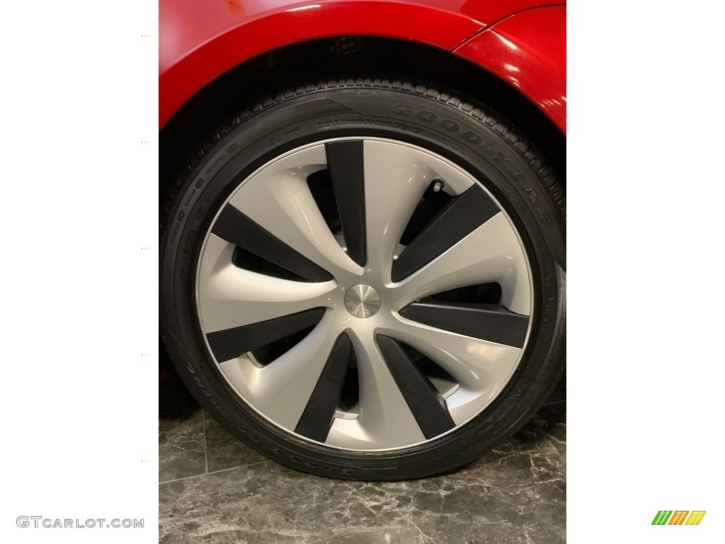 2020 Model S Long Range Plus - Red Multi-Coat / Cream photo #6