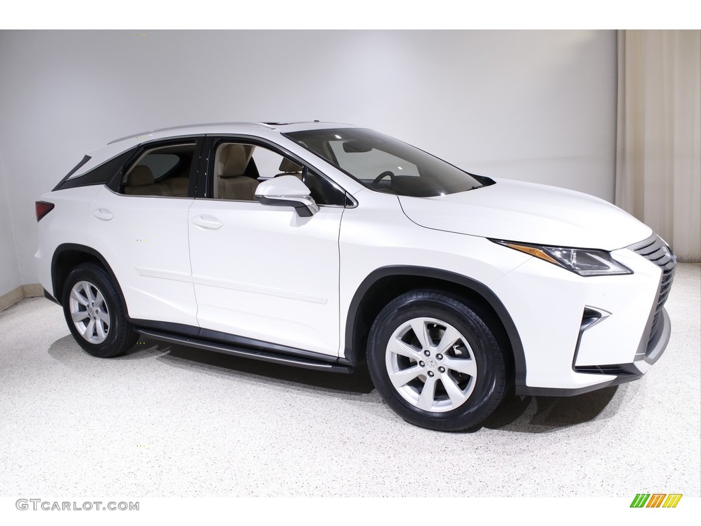2017 RX 350 AWD - Eminent White Pearl / Parchment photo #1