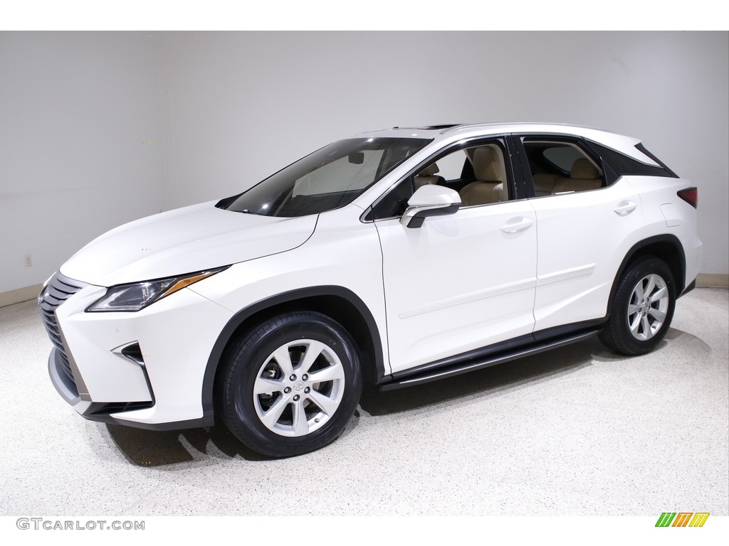 2017 RX 350 AWD - Eminent White Pearl / Parchment photo #3