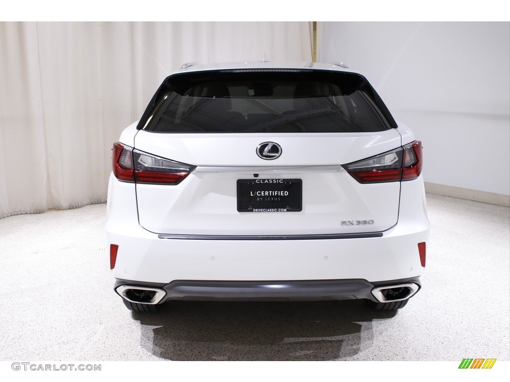 2017 RX 350 AWD - Eminent White Pearl / Parchment photo #20