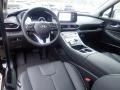 Black 2023 Hyundai Santa Fe Hybrid Limited AWD Interior Color