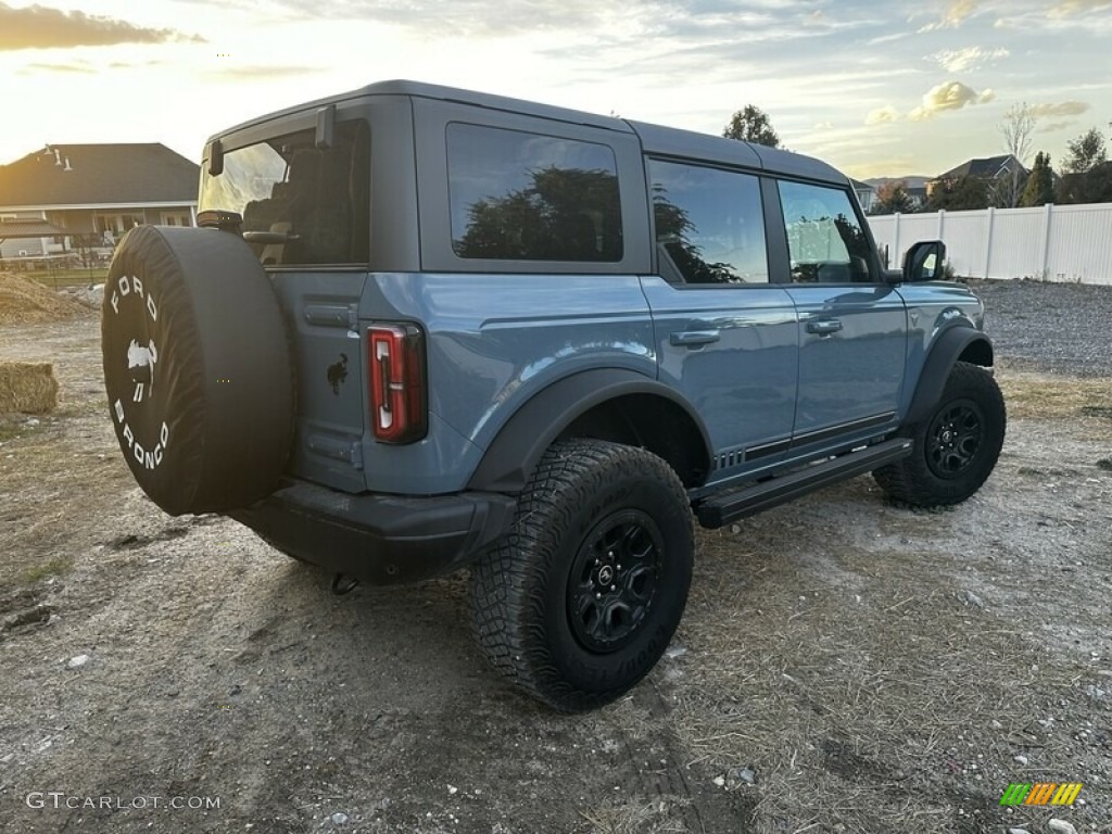 2021 Bronco First Edition 4x4 4-Door - Cactus Gray / Black Onyx photo #3