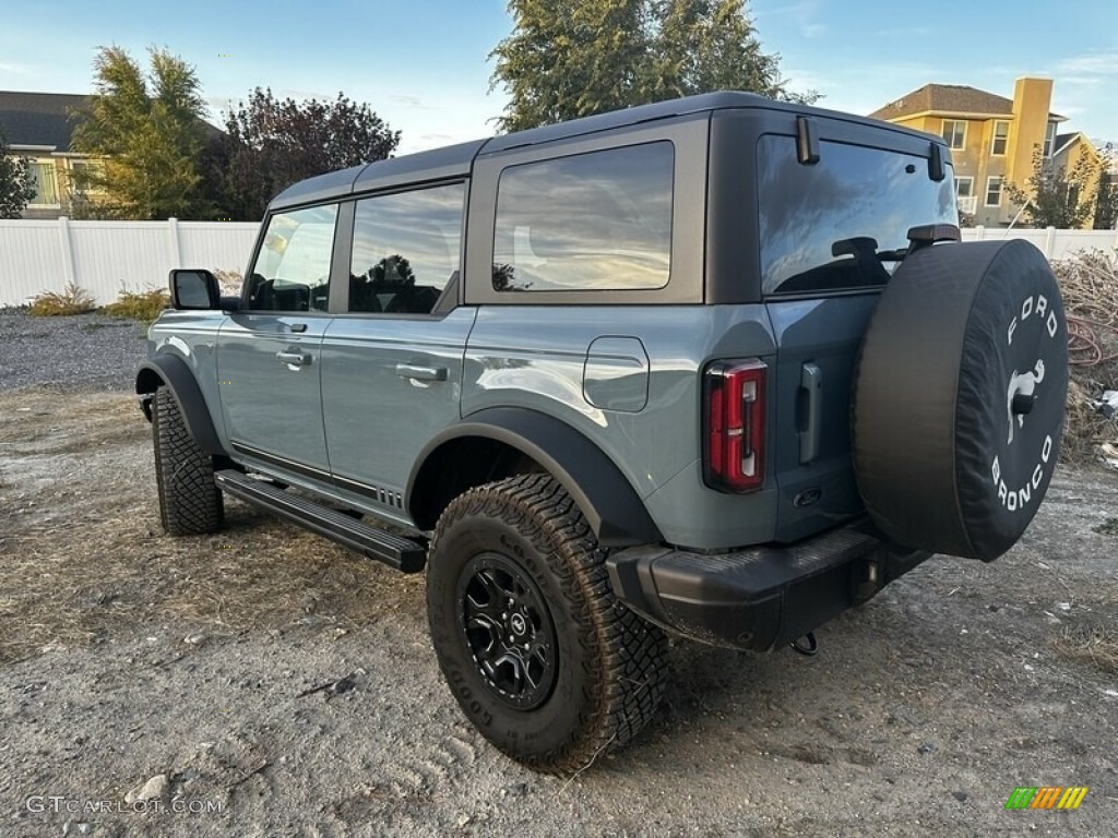 Cactus Gray 2021 Ford Bronco First Edition 4x4 4-Door Exterior Photo #145287114