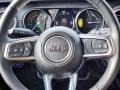 Dark Saddle/Black 2023 Jeep Wrangler Unlimited Sahara 4XE Hybrid Steering Wheel
