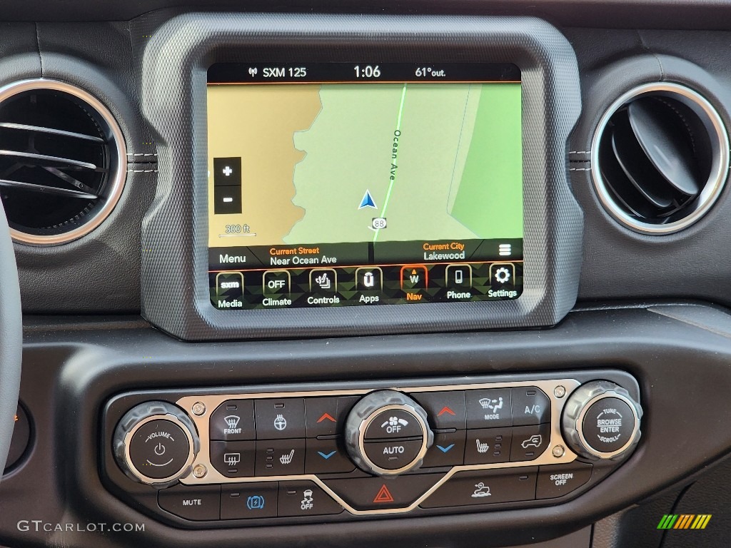 2023 Jeep Wrangler Unlimited Sahara 4XE Hybrid Navigation Photo #145287387