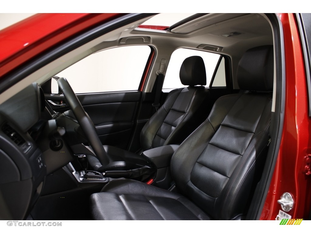 2014 CX-5 Grand Touring AWD - Soul Red Metallic / Black photo #5