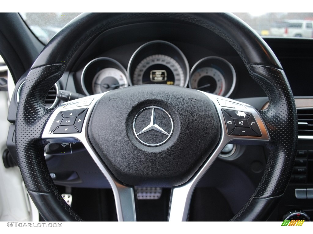 2012 C 250 Sport - Arctic White / Black photo #12