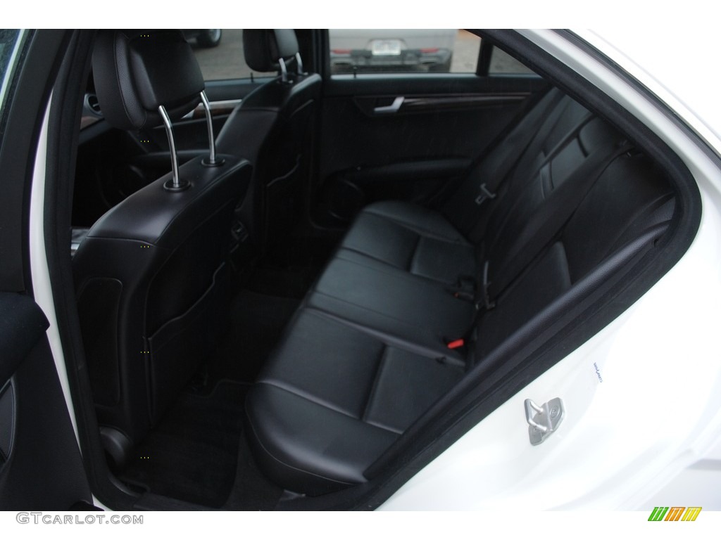 2012 C 250 Sport - Arctic White / Black photo #22