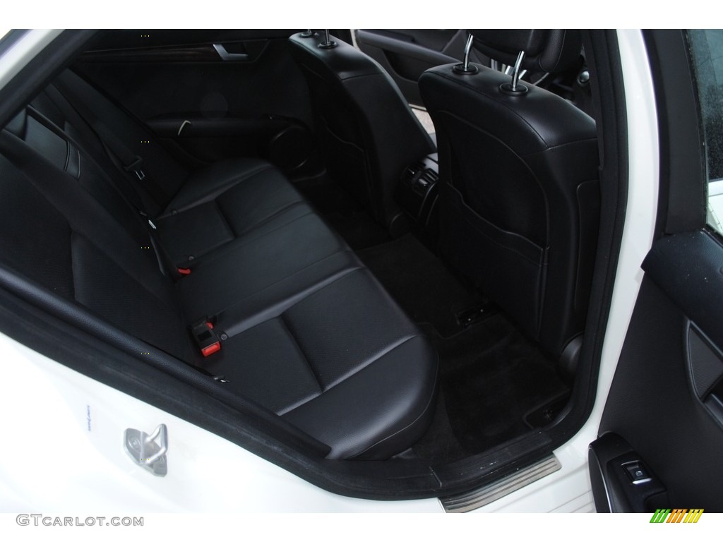 2012 C 250 Sport - Arctic White / Black photo #25