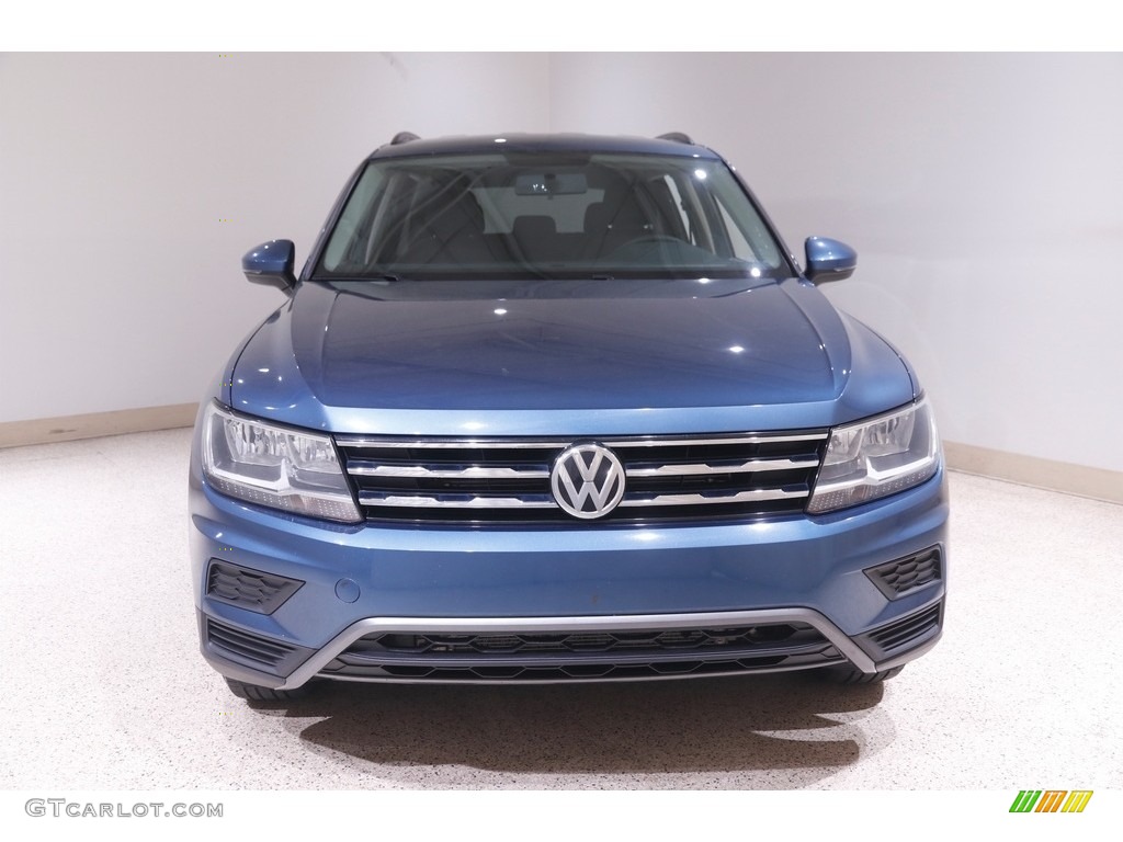 2018 Tiguan S 4MOTION - Silk Blue Metallic / Titan Black photo #2