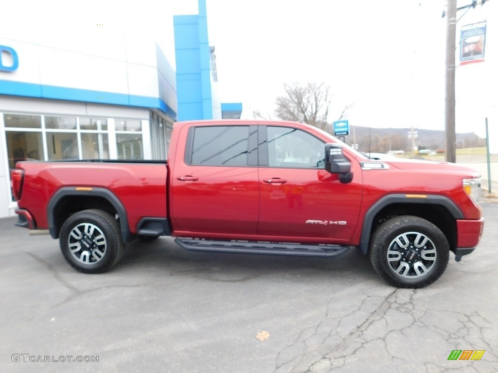 Cayenne Red Tintcoat 2023 GMC Sierra 2500HD AT4 Crew Cab 4x4 Exterior Photo #145288383