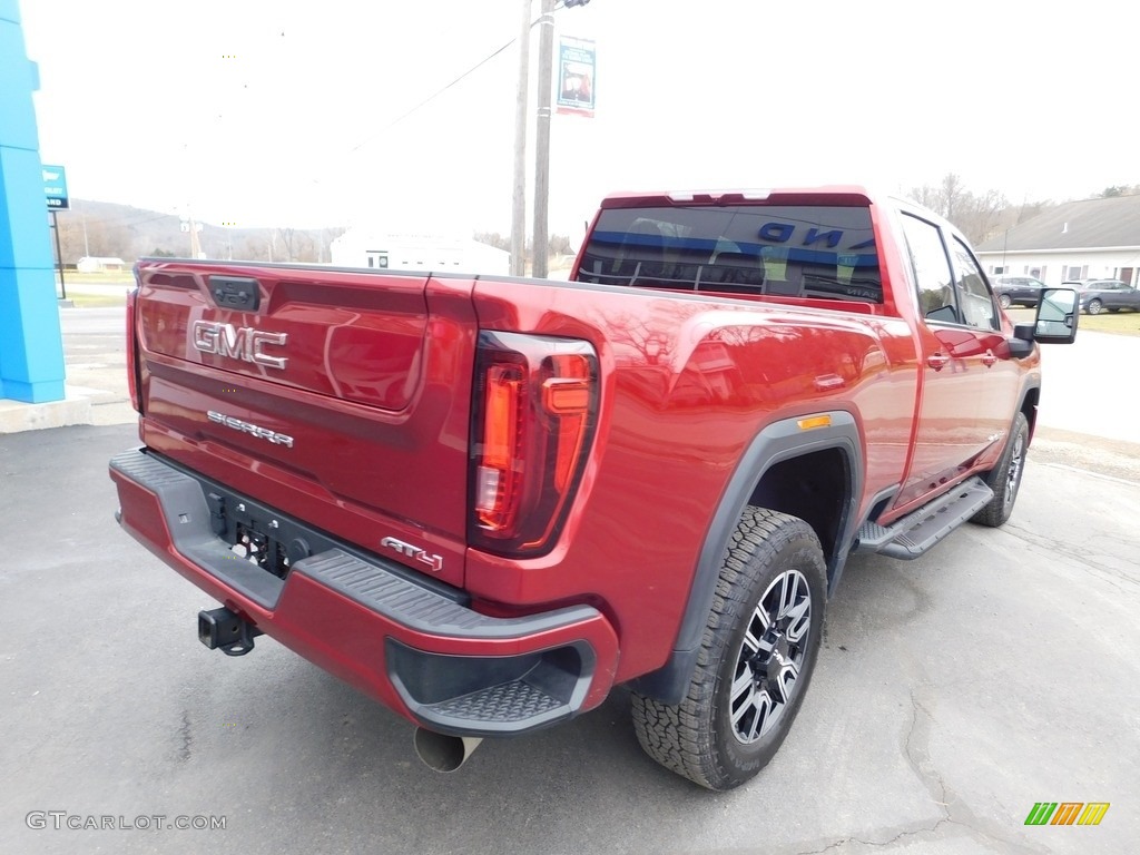 2023 Sierra 2500HD AT4 Crew Cab 4x4 - Cayenne Red Tintcoat / Jet Black w/Kalahari Accents photo #9