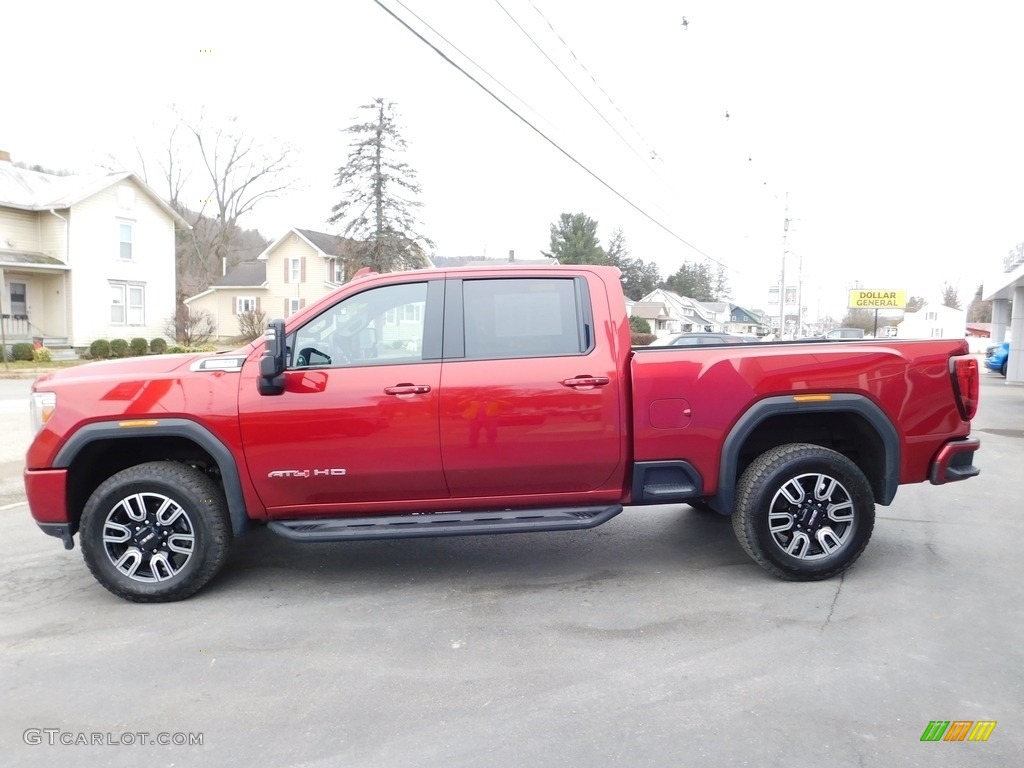 2023 Sierra 2500HD AT4 Crew Cab 4x4 - Cayenne Red Tintcoat / Jet Black w/Kalahari Accents photo #12