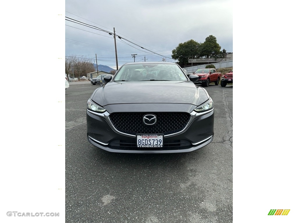 2018 Mazda6 Grand Touring Reserve - Machine Gray Metallic / Black photo #3