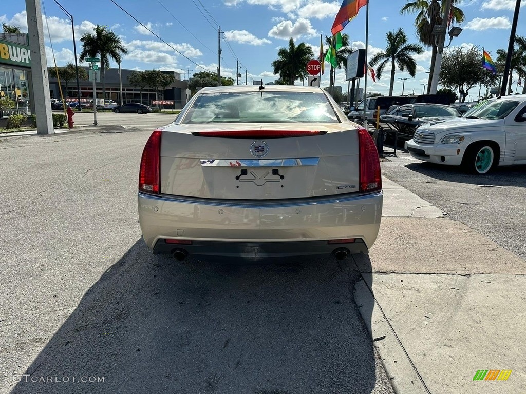 2008 CTS Sedan - Gold Mist / Light Titanium/Ebony photo #2