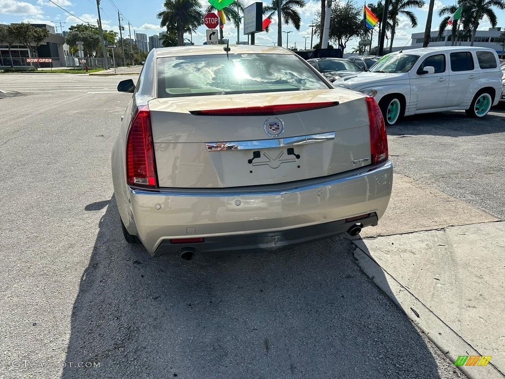 2008 CTS Sedan - Gold Mist / Light Titanium/Ebony photo #4