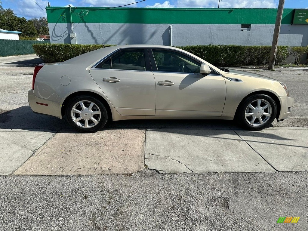 2008 CTS Sedan - Gold Mist / Light Titanium/Ebony photo #5