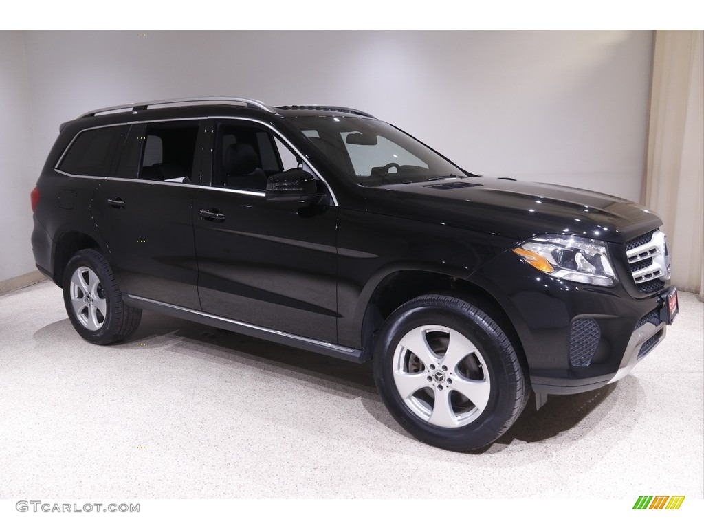 2019 GLS 450 4Matic - Black / Black photo #1