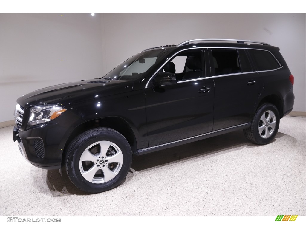2019 GLS 450 4Matic - Black / Black photo #3