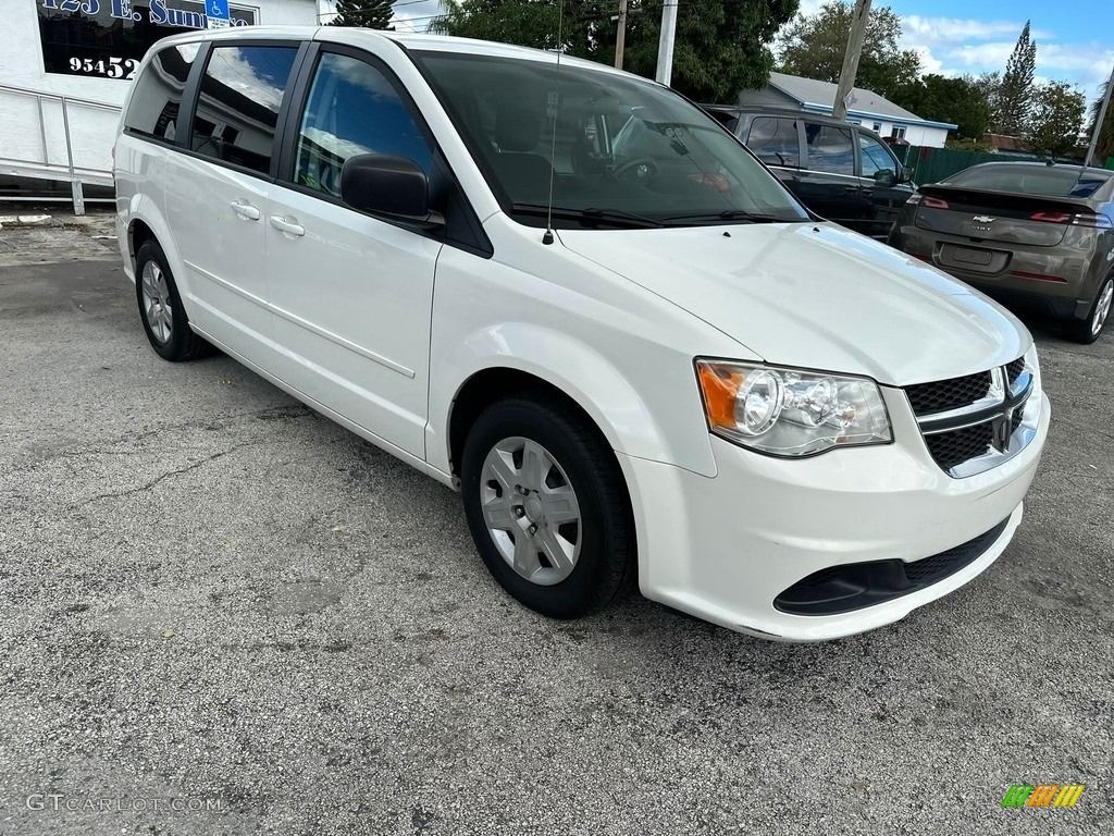 2011 Grand Caravan Express - Stone White / Black/Light Graystone photo #7