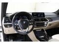 Canberra Beige/Black Dashboard Photo for 2021 BMW X3 #145291249