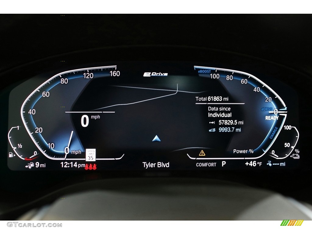 2021 BMW X3 xDrive30e Gauges Photo #145291260