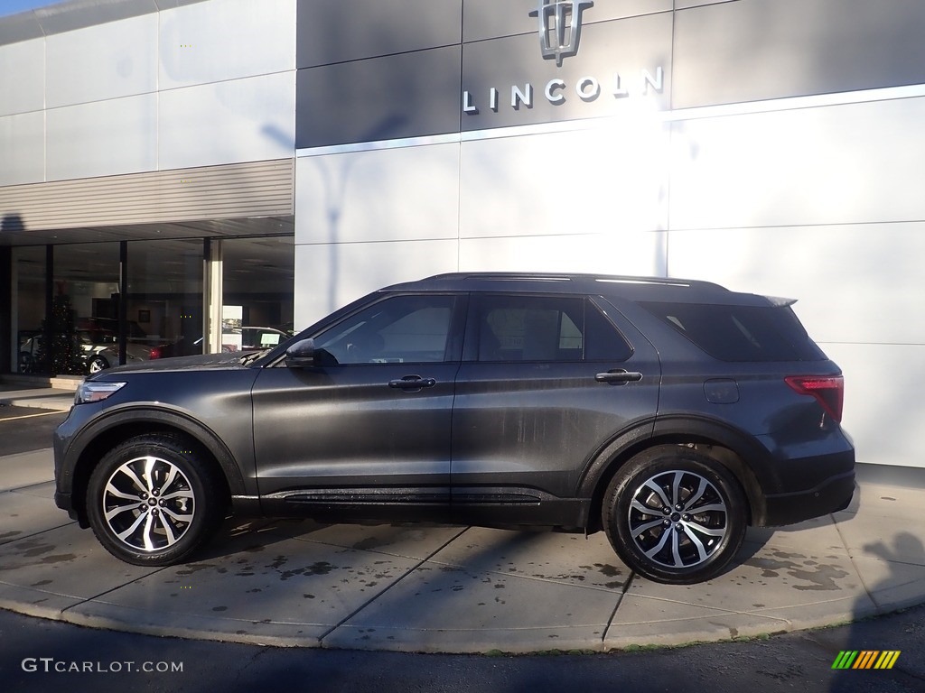 2020 Explorer ST 4WD - Magnetic Metallic / Ebony photo #2