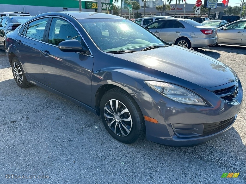 2009 MAZDA6 i Sport - Comet Gray Mica / Black photo #1