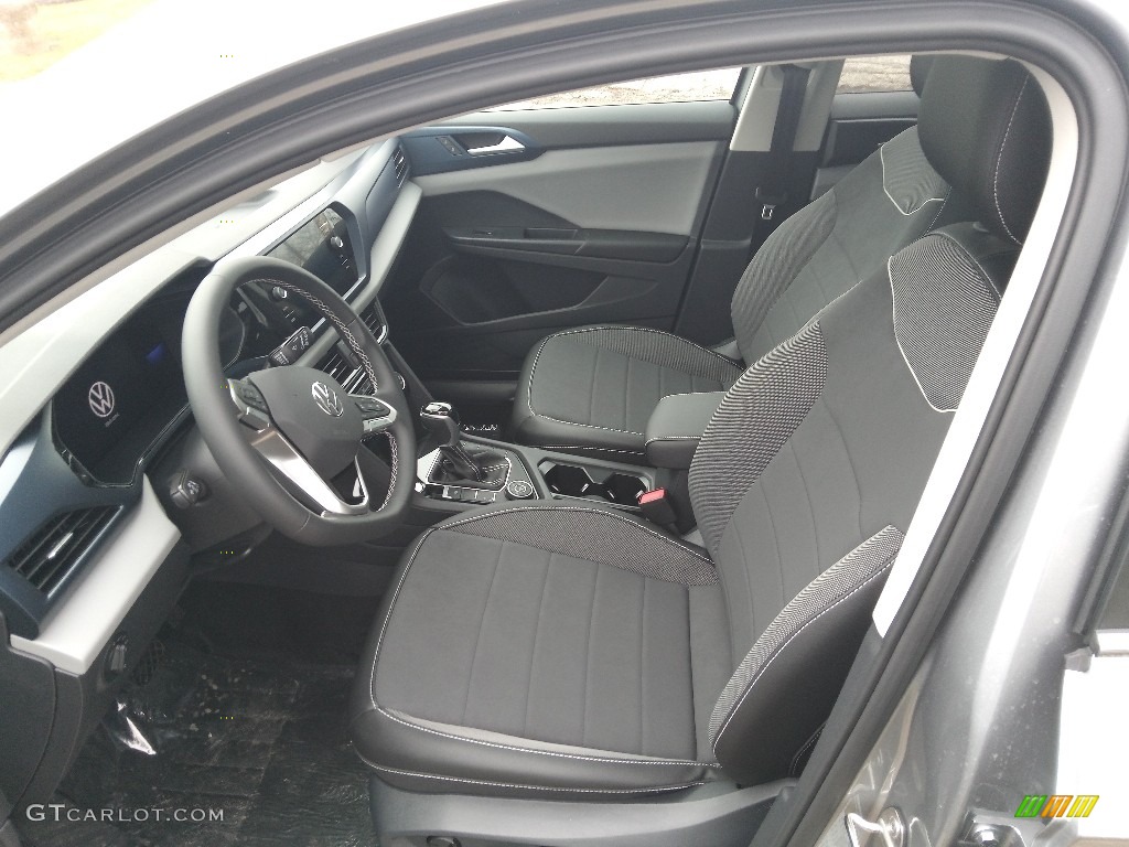 Gray/Black Interior 2023 Volkswagen Taos SE 4Motion Photo #145291952