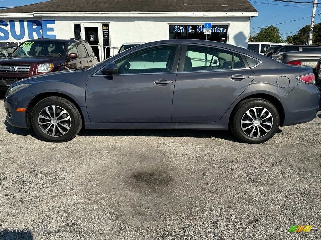 2009 MAZDA6 i Sport - Comet Gray Mica / Black photo #5