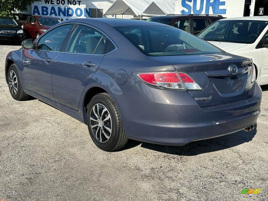 2009 MAZDA6 i Sport - Comet Gray Mica / Black photo #7