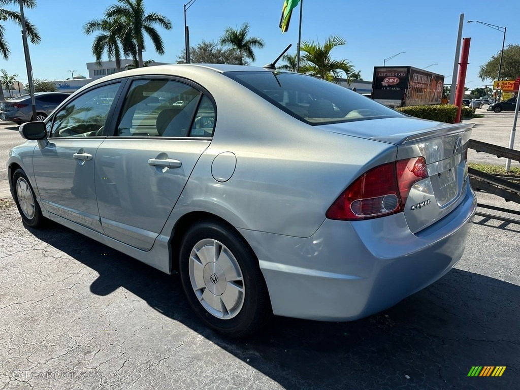 2006 Civic Hybrid Sedan - Alabaster Silver Metallic / Ivory photo #10