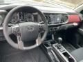 2023 Toyota Tacoma Black/Red Interior Dashboard Photo