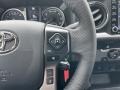 2023 Toyota Tacoma Black/Red Interior Steering Wheel Photo
