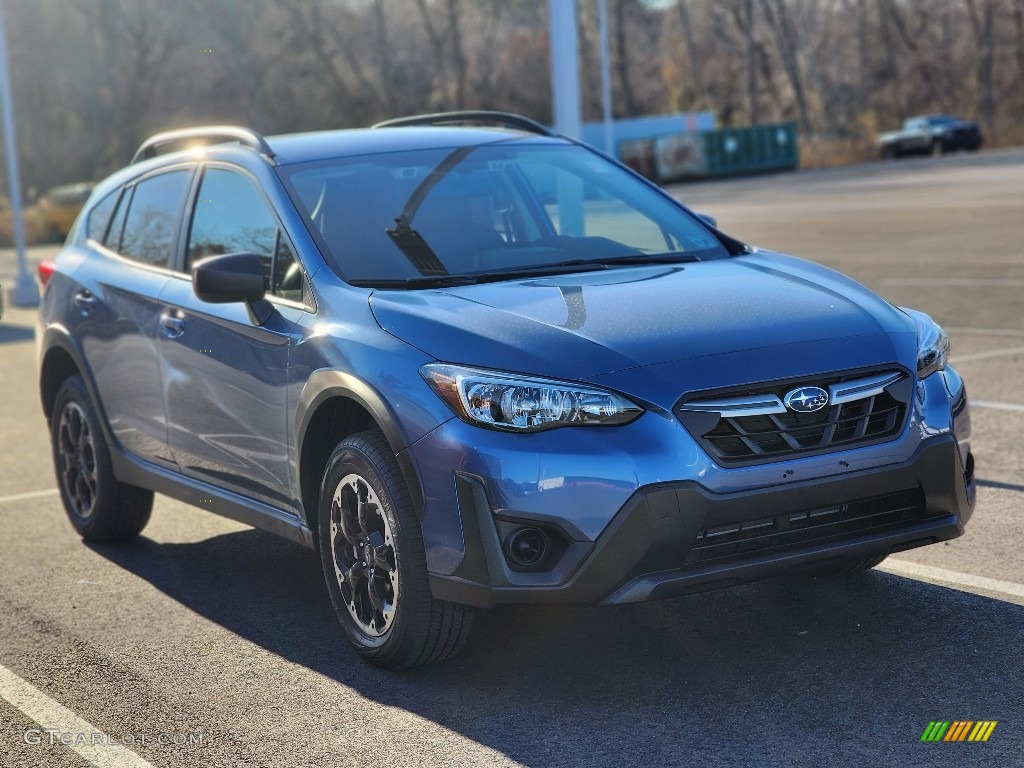 Horizon Blue Pearl 2022 Subaru Crosstrek Standard Crosstrek Model Exterior Photo #145295030