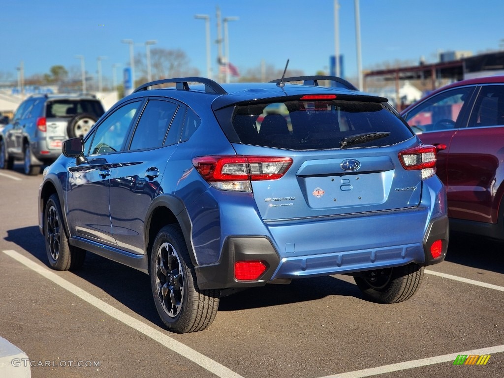 2022 Crosstrek  - Horizon Blue Pearl / Black photo #7