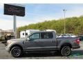 2022 Carbonized Gray Metallic Ford F150 Lariat SuperCrew 4x4  photo #2