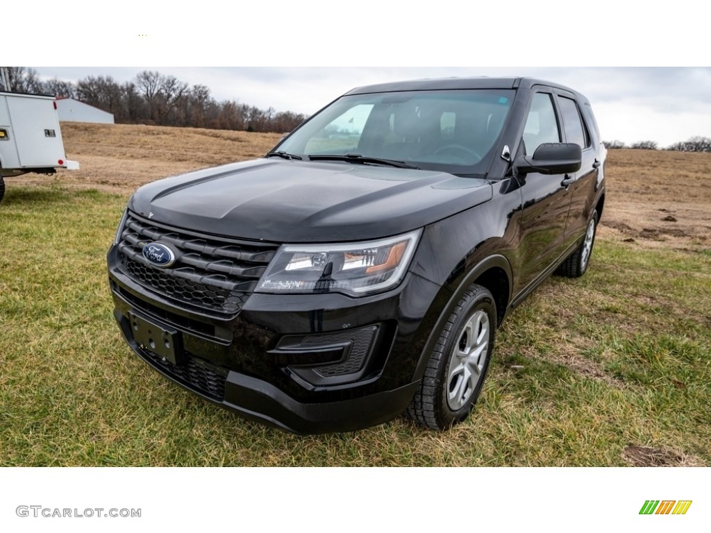 2017 Explorer Police Interceptor AWD - Shadow Black / Ebony Black photo #8