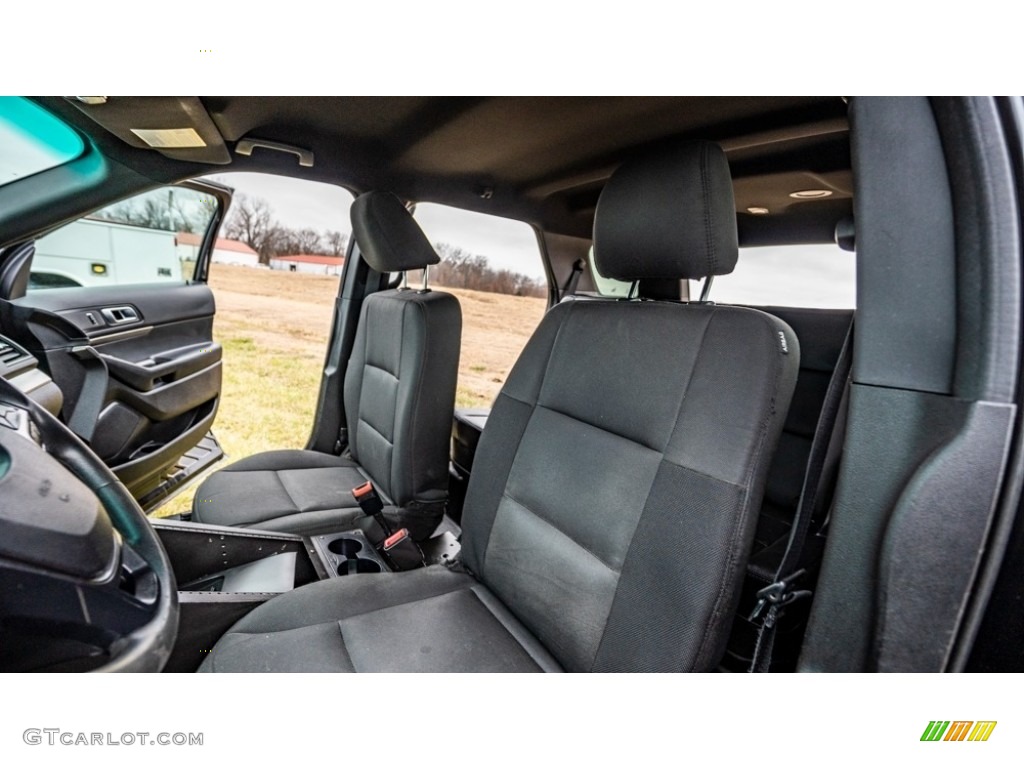 2017 Explorer Police Interceptor AWD - Shadow Black / Ebony Black photo #17