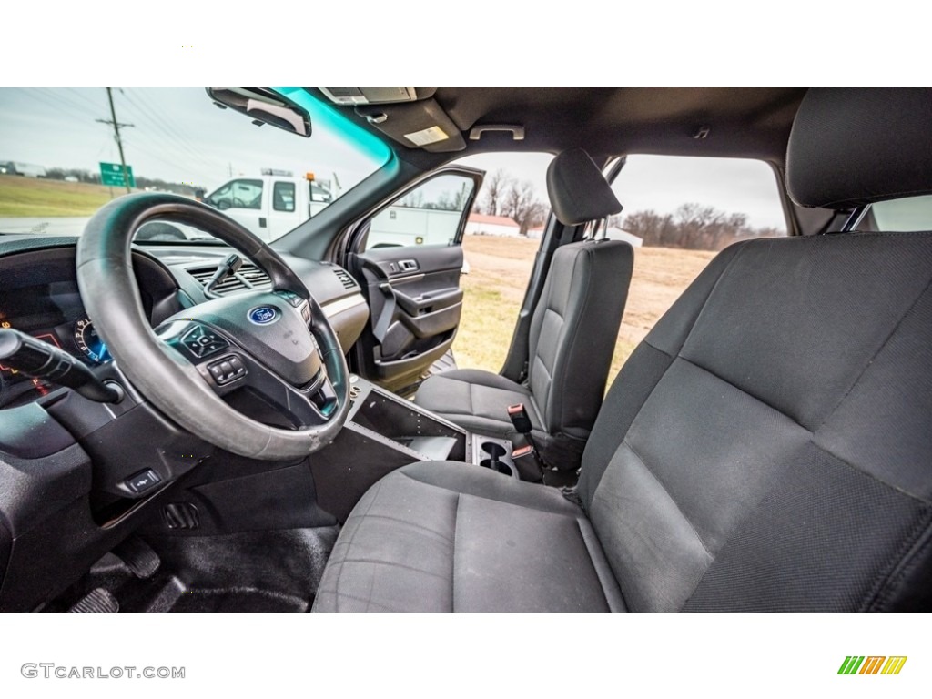 2017 Explorer Police Interceptor AWD - Shadow Black / Ebony Black photo #18