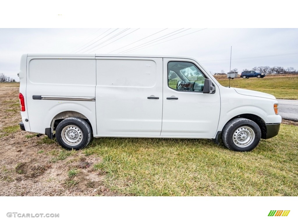 Glacier White 2019 Nissan NV 1500 S Cargo Exterior Photo #145297013