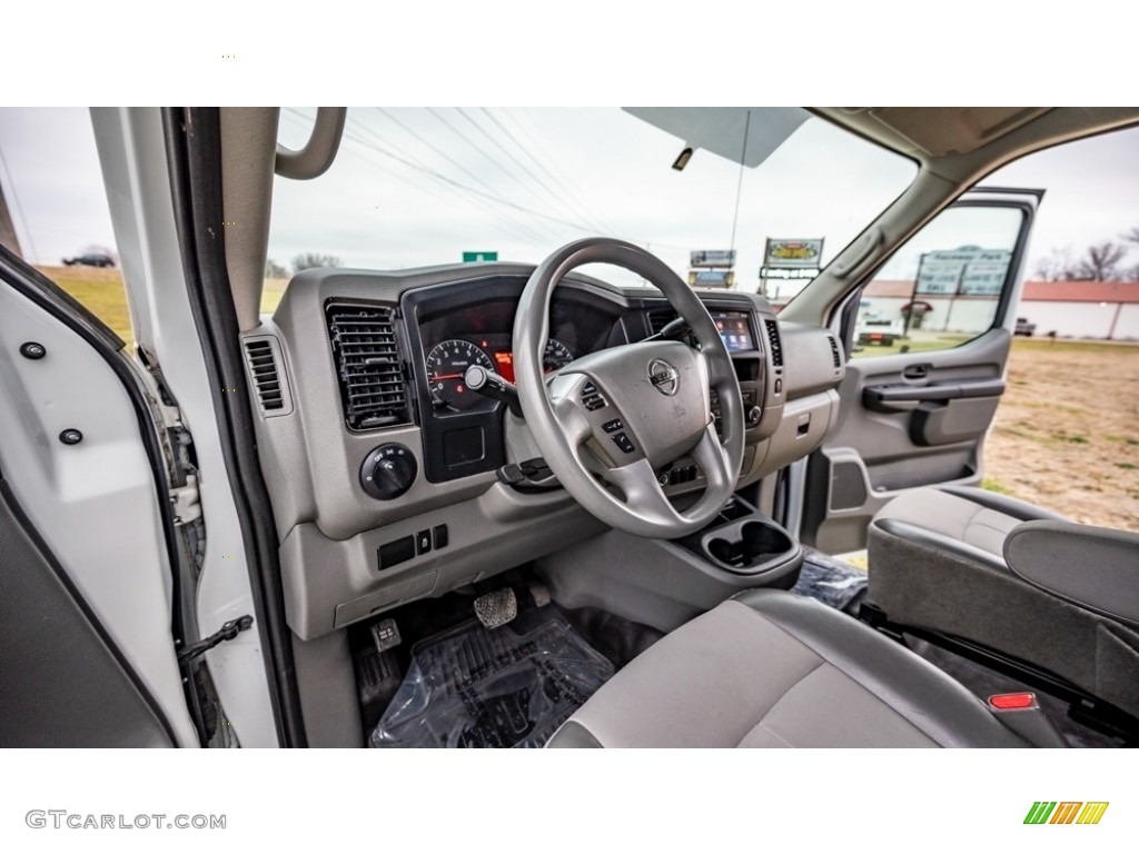 Gray Interior 2019 Nissan NV 1500 S Cargo Photo #145297295