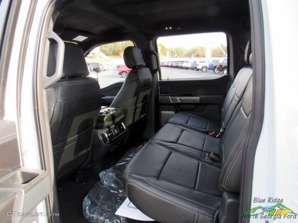 2022 F150 Tuscany Black Ops Lariat SuperCrew 4x4 - Space White Metallic / Black photo #16