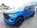 Glacier Blue Metallic - Silverado 1500 Custom Crew Cab 4x4 Photo No. 2