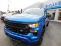 Glacier Blue Metallic - Silverado 1500 Custom Crew Cab 4x4 Photo No. 3