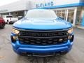 Glacier Blue Metallic - Silverado 1500 Custom Crew Cab 4x4 Photo No. 4