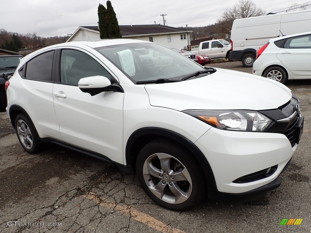 White Orchid Pearl 2017 Honda HR-V EX Exterior Photo #145298550